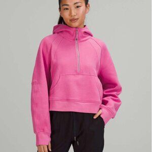 Lululemon Scuba Oversized Half-Zip Hoodie - Pink Blossom